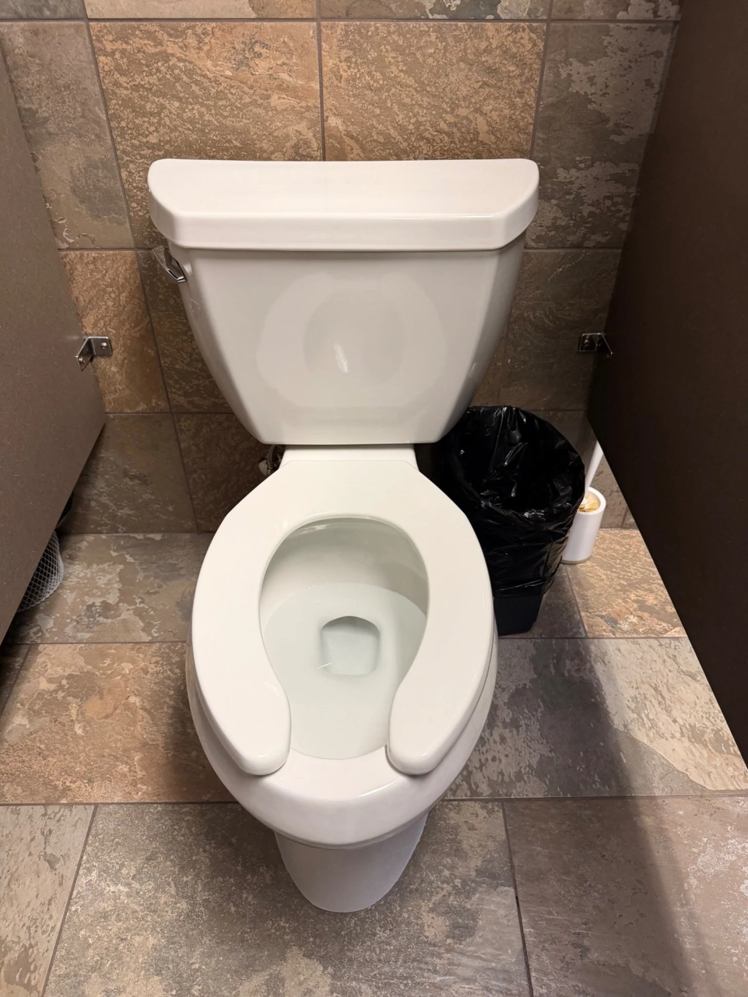 Commercial toilet installation completed by Shoreline Plumbing Solutions in Pensacola, Florida