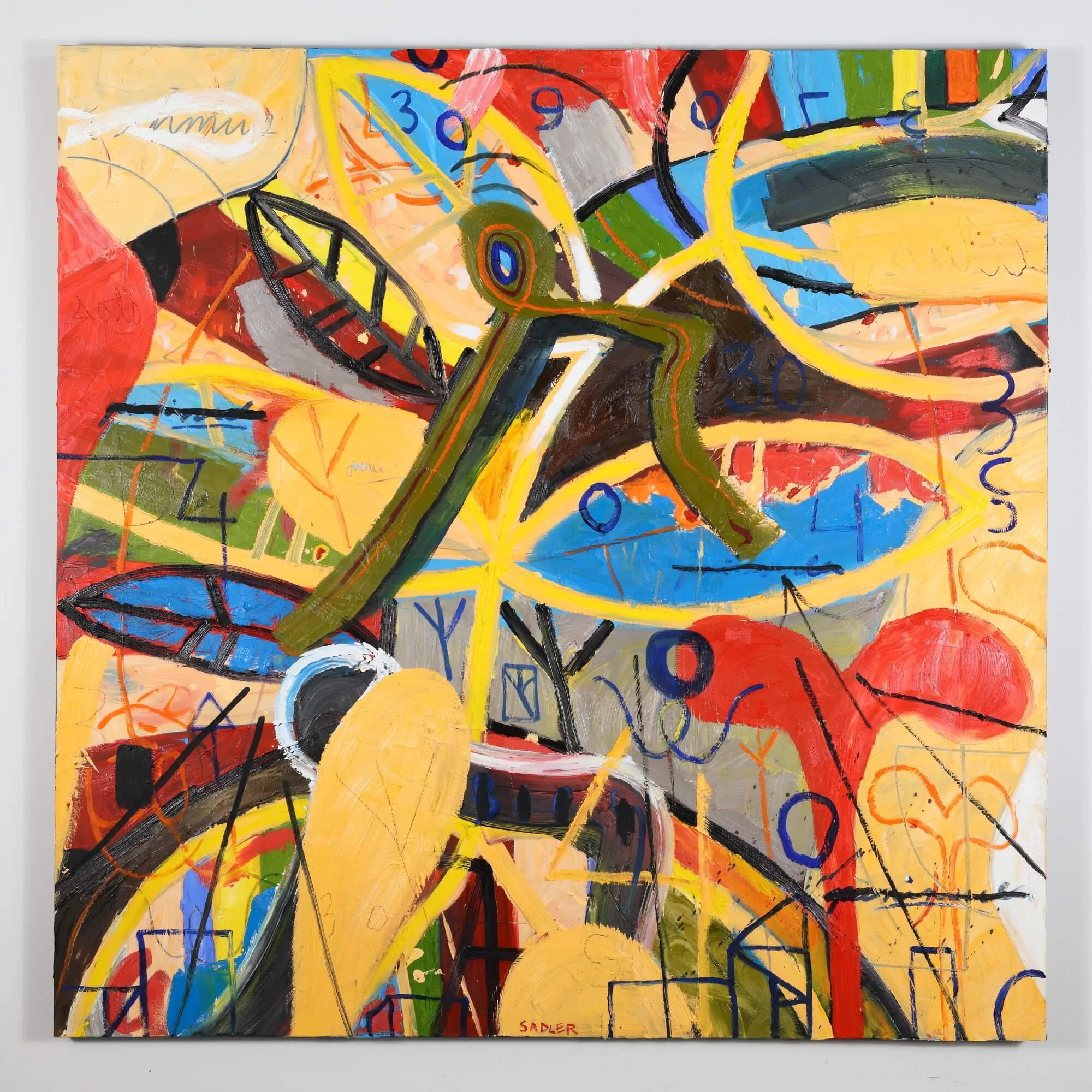  Route Finding , 2026
Oil on Canvas
48 x 48 in
121.9 x 121.9 cm
 Available 