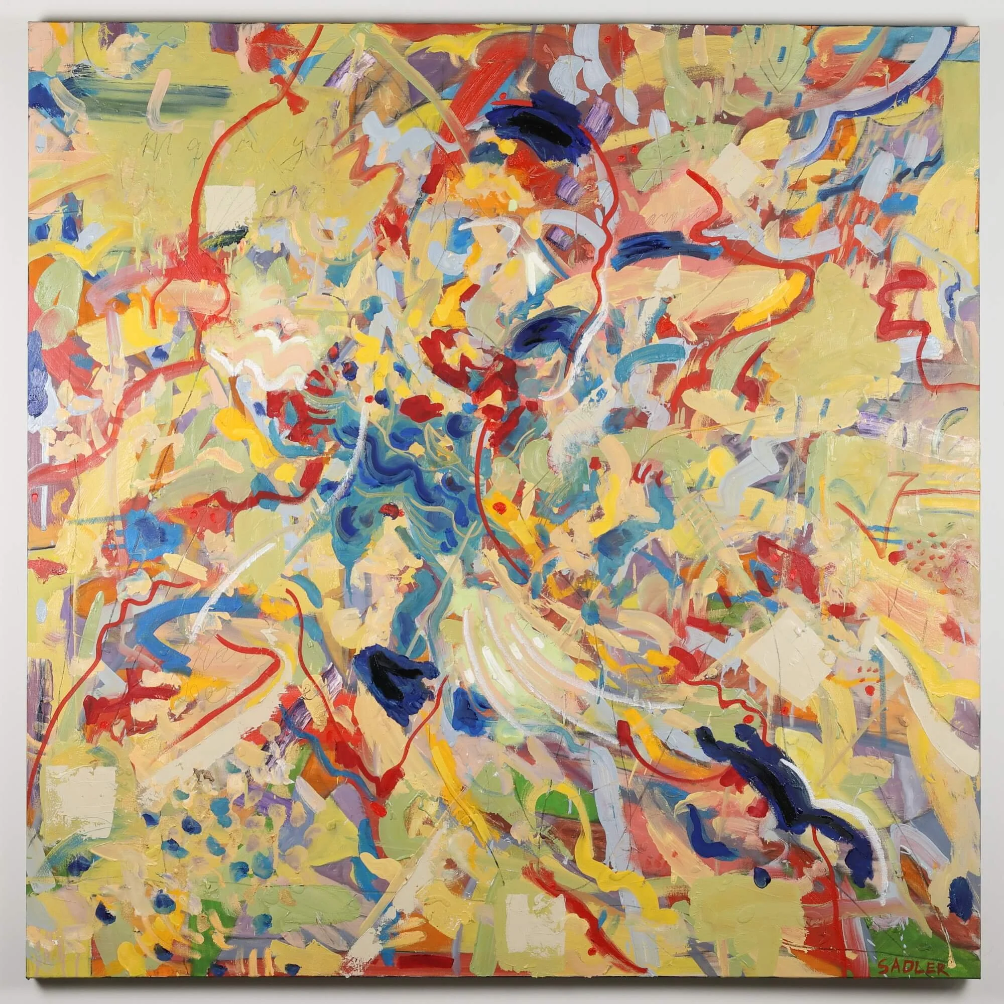 Aerial Mapping, 2026
Oil on Canvas
48 x 48 in
121.9 x 121.9 cm