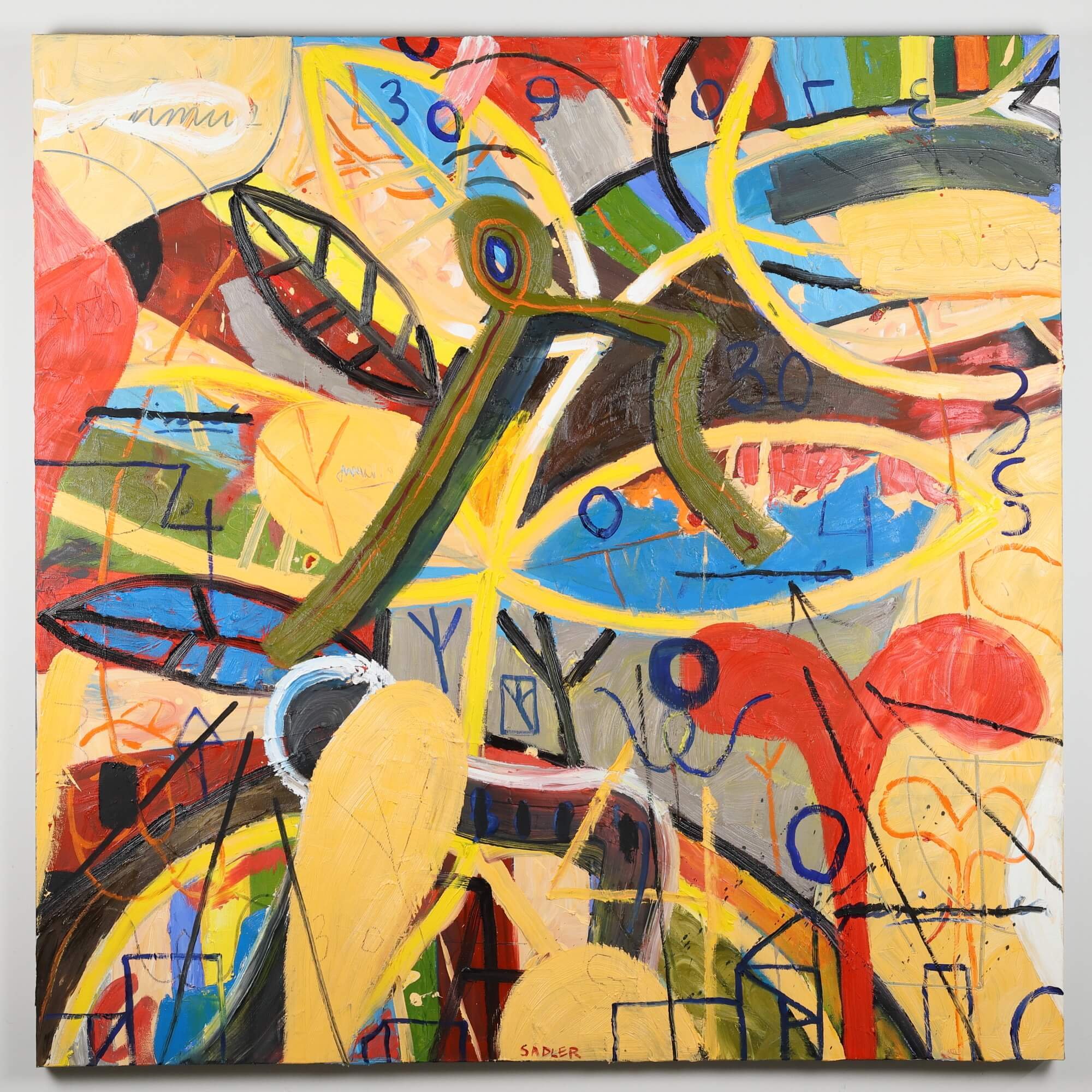 Route Finding, 2026
Oil on Canvas
48 x 48 in
121.9 x 121.9 cm