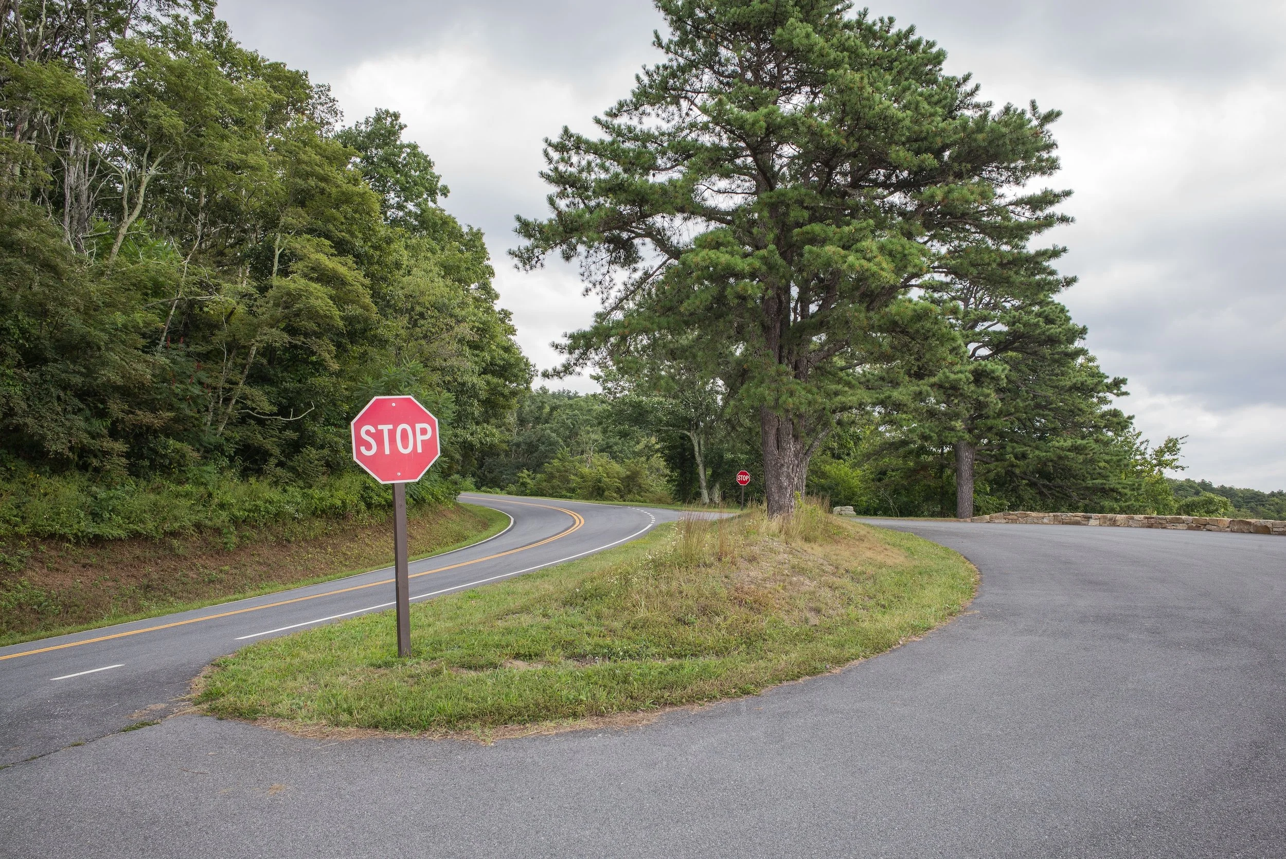 [scenic byways] overlook islands (Skyline Drive)