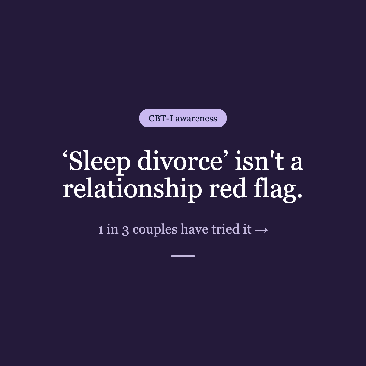 "Sleep Divorce" Sounds Dramatic. Often It's Just Good Sleep Hygiene.