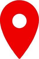 Red map marker pin