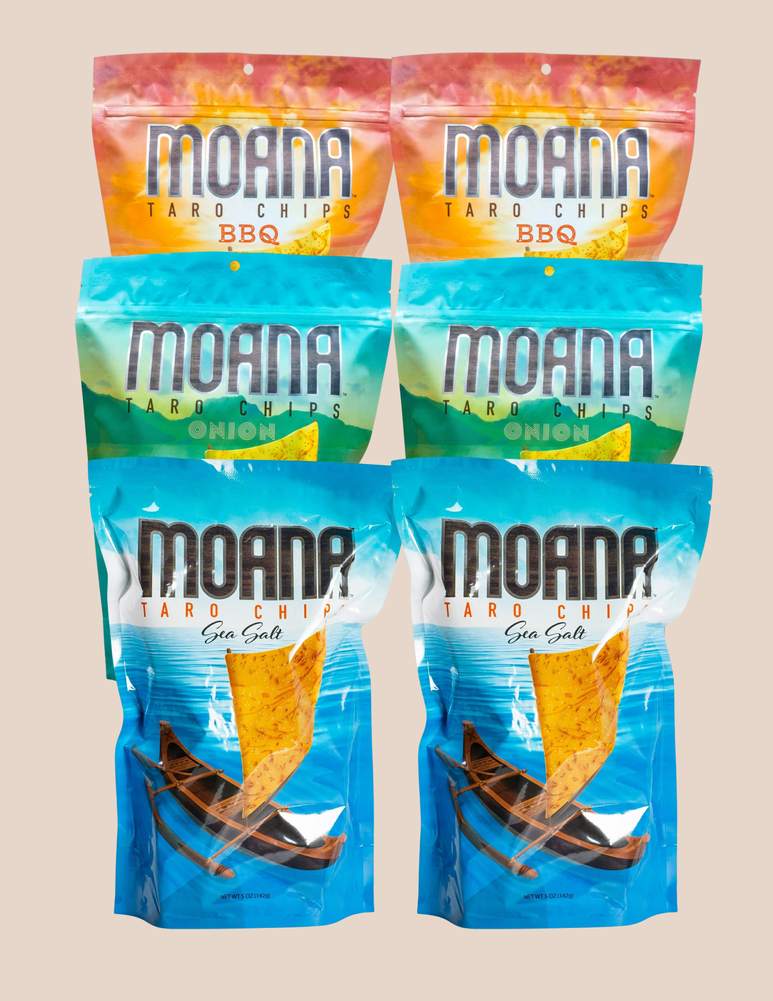 Mixed Taro Chips 6-pack