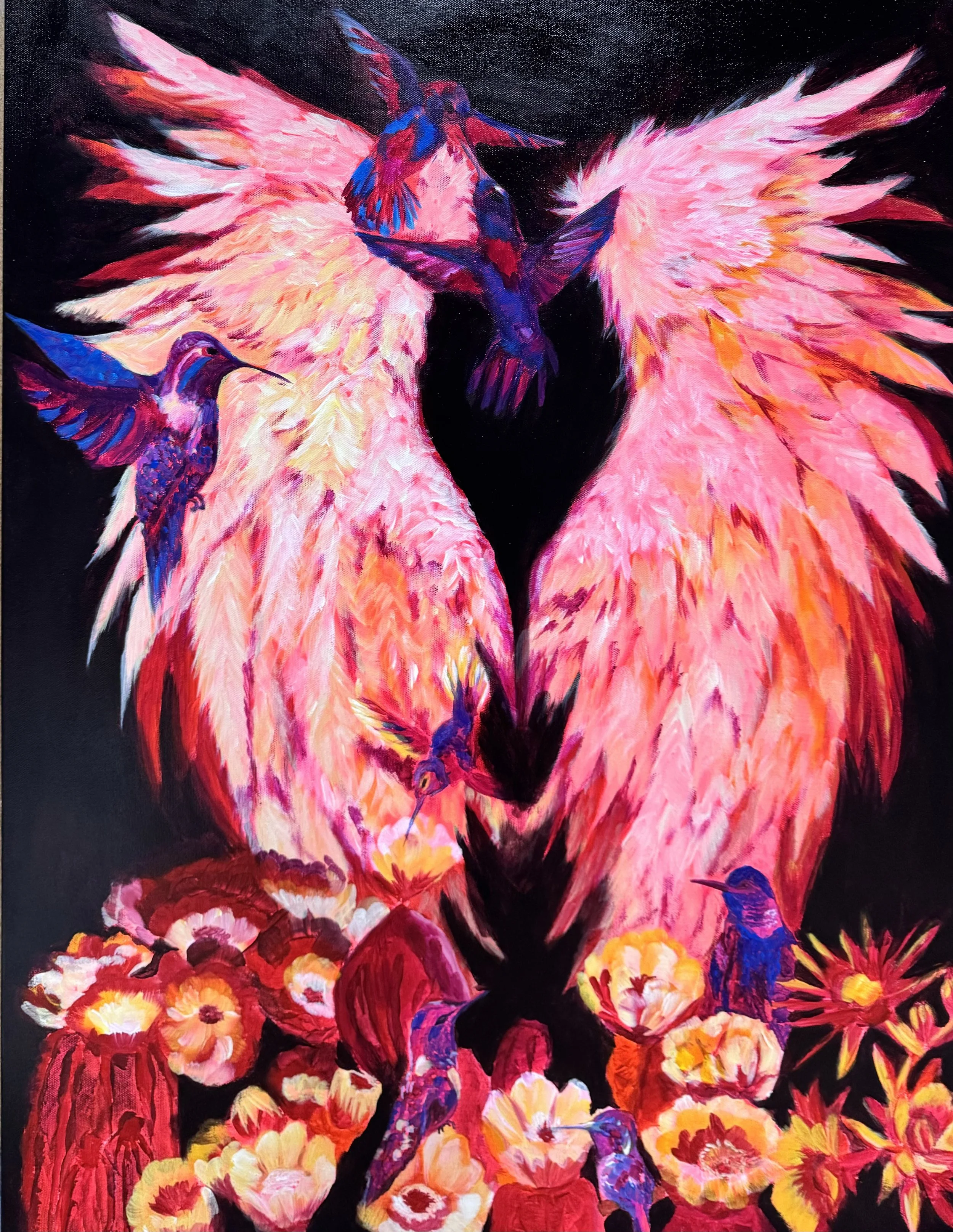SEVEN MESSENGERS 

24 x 30 inches
Available