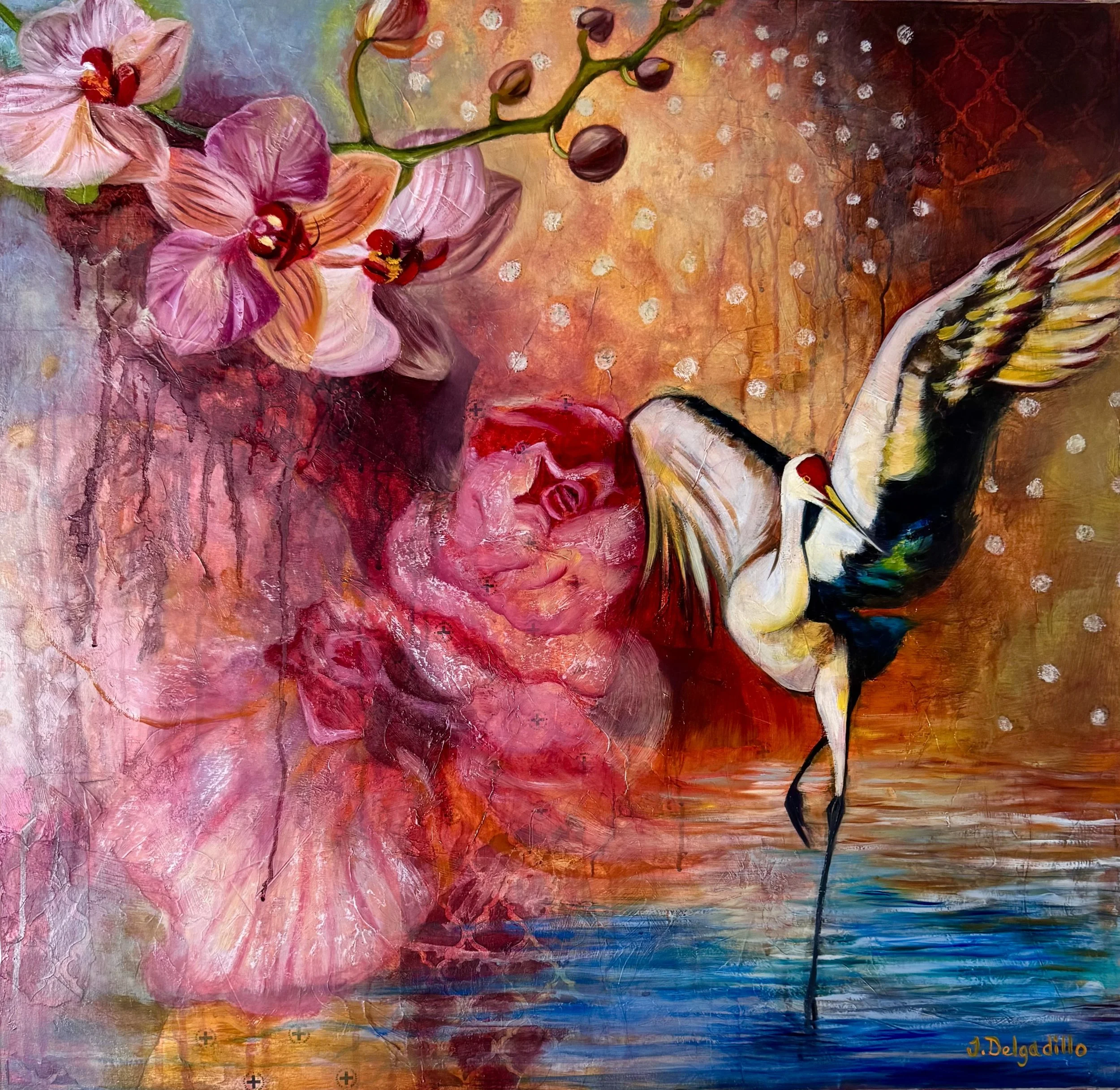 THE LAST BLOOM OF DUSK

30 3/4 x 29 3/4, framed
Available
