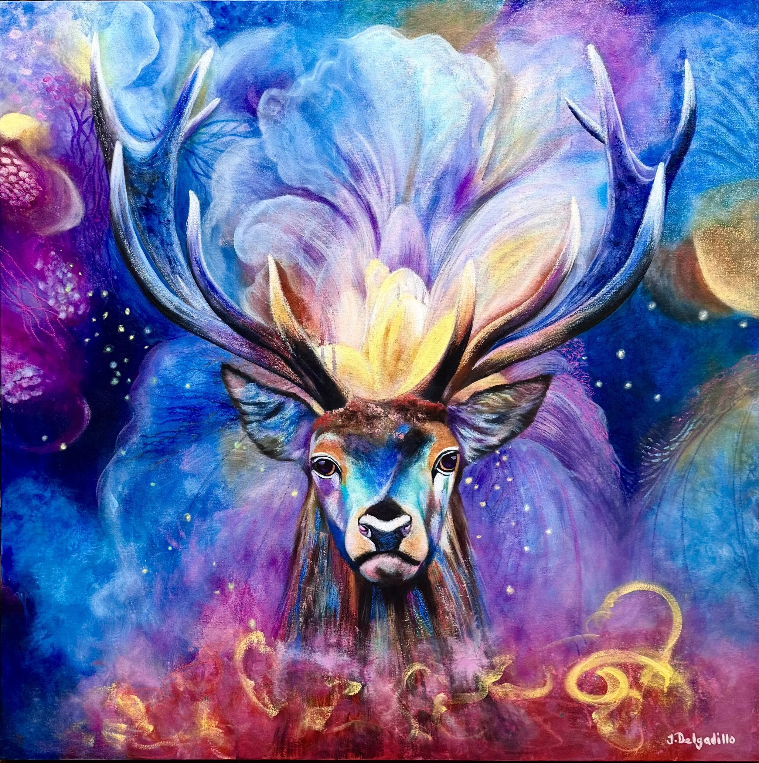 SPIRITUAL CONNECTION

40 x 40 Inches
Available