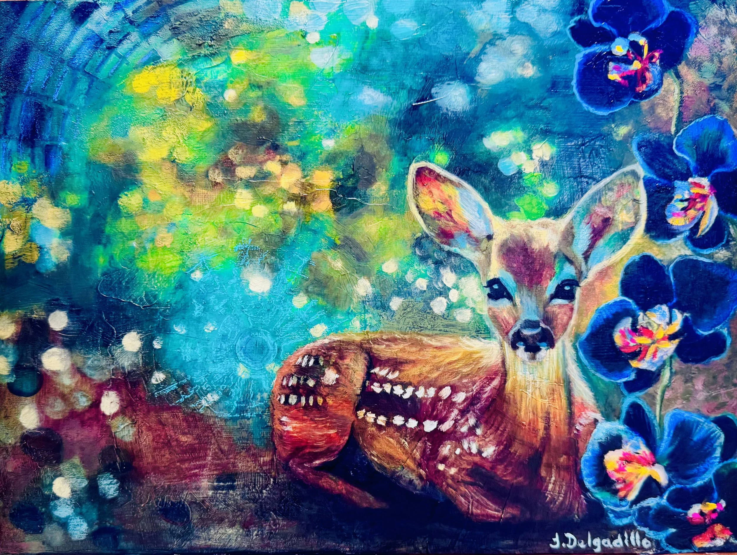 WHISPERS IN THE BLOOM

12 x 16 inches
Available