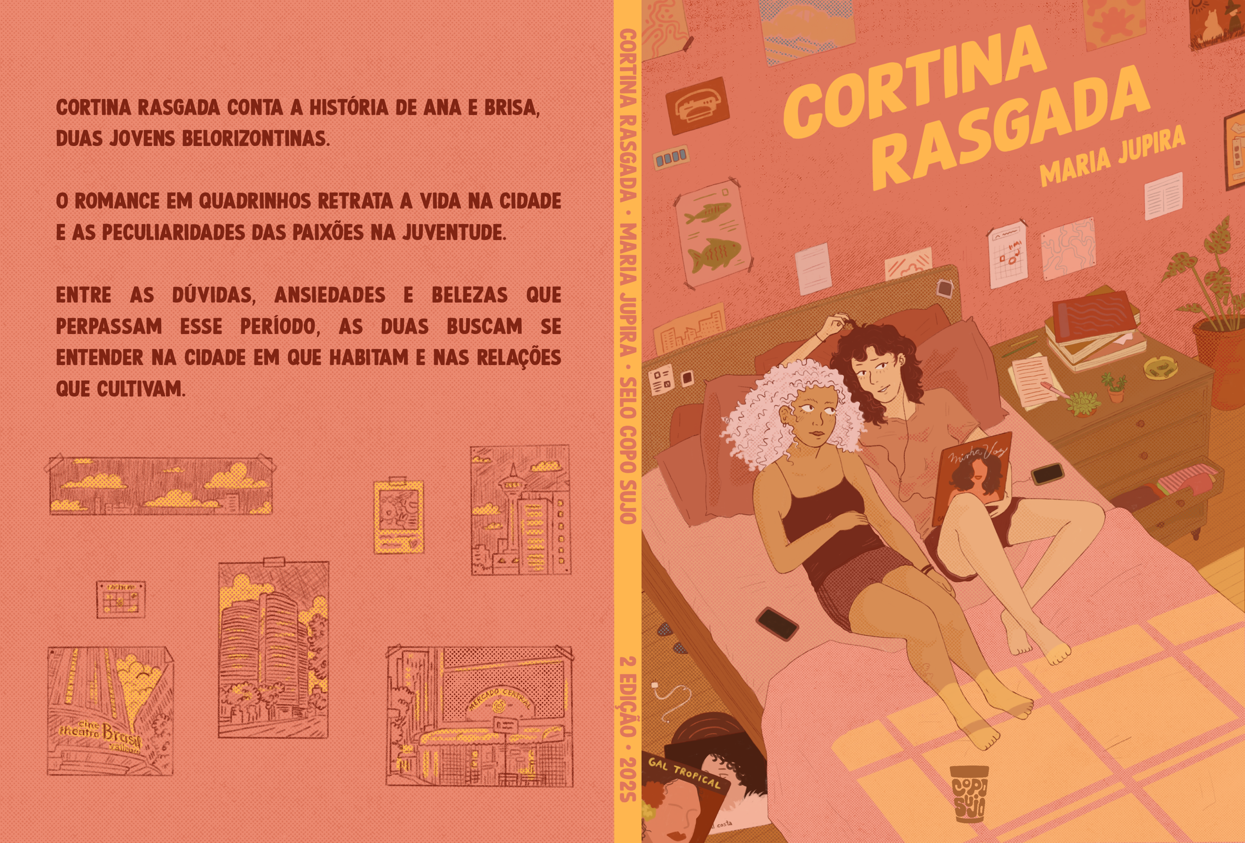 capa de “Cortina Rasgada“, 2025