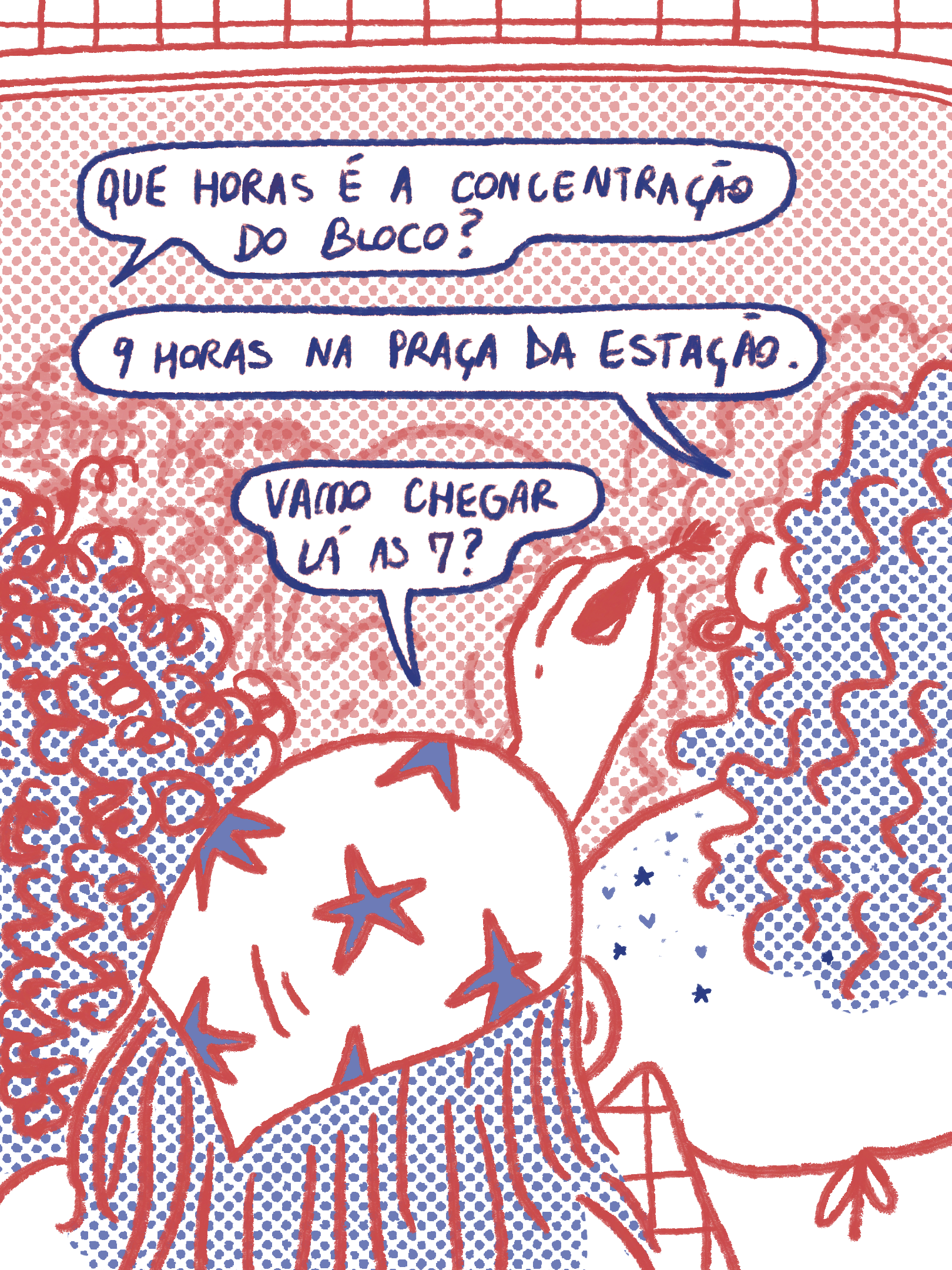 tirinha sobre carnaval, 2026