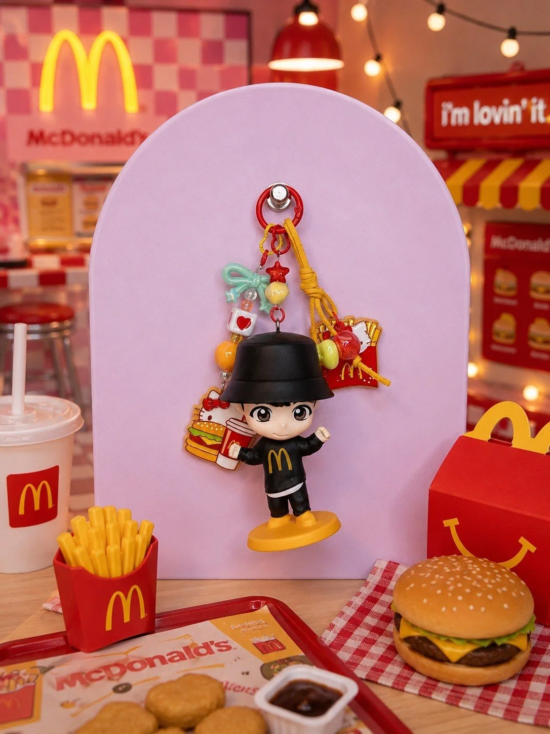 Jungkook McDonald's x BTS Bag Charm