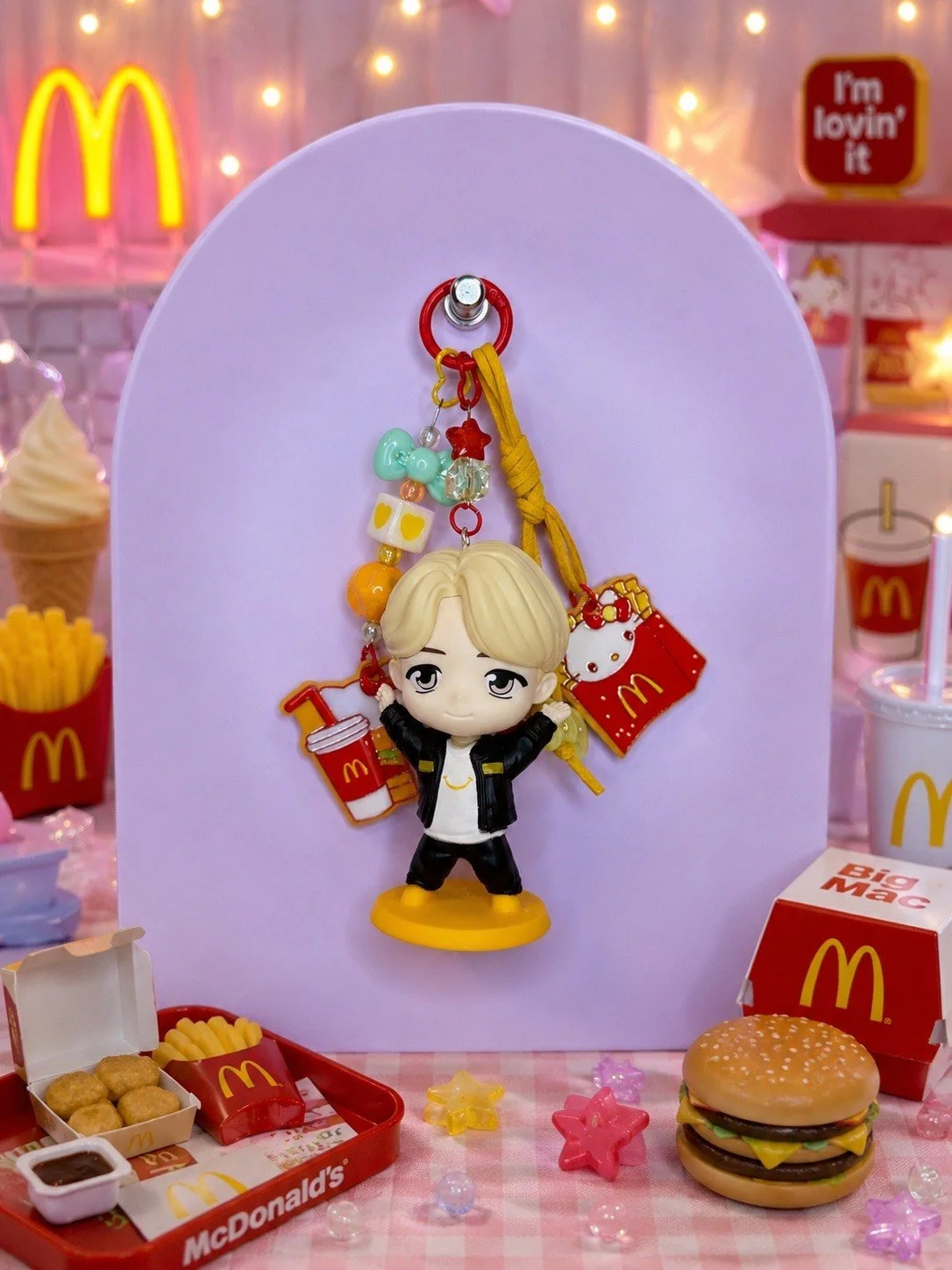 Jimin McDonad's x BTS Bag Charm