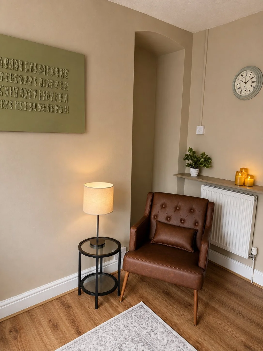 The Rowan Rooms, therapy space in the Welsh Valleys.