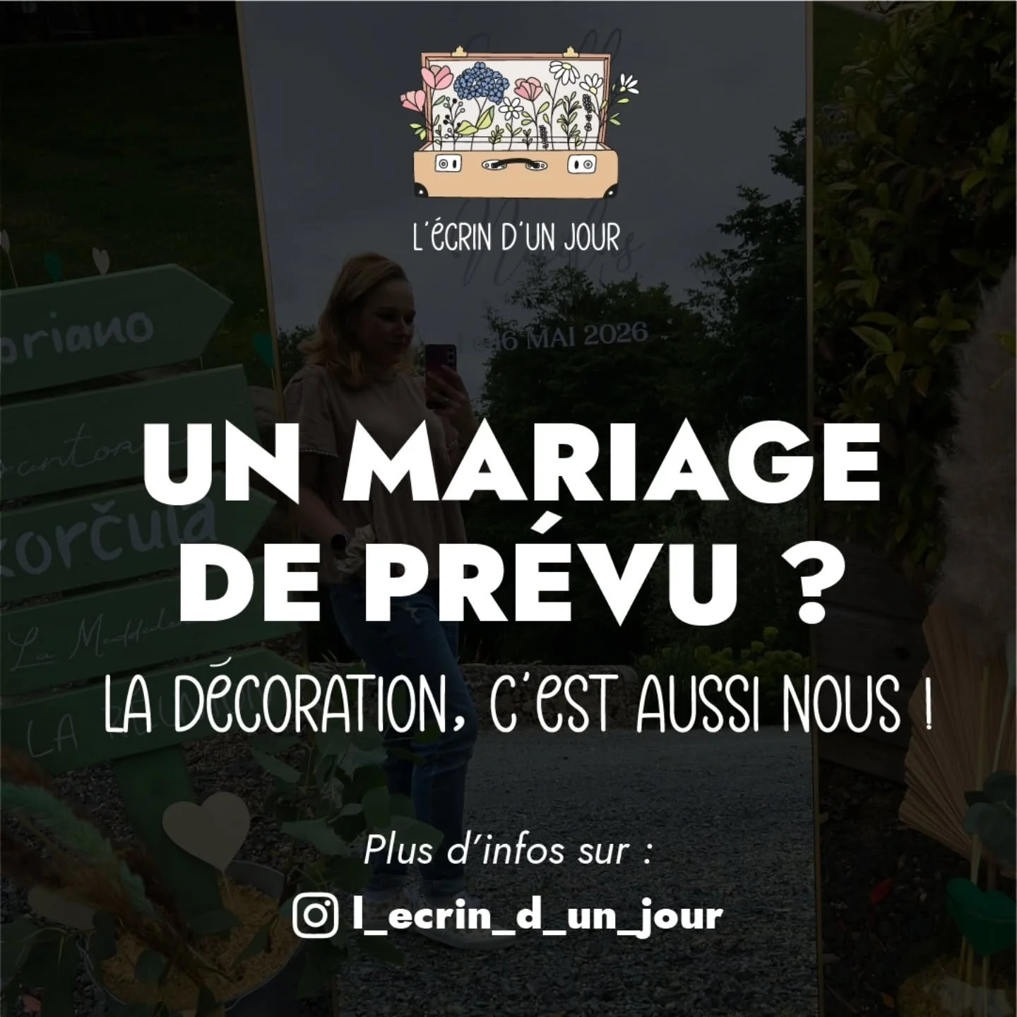 Parce que l'atelier &agrave; plusieurs cordes &agrave; son arc ! 

@l_ecrin_d_un_jour est l&agrave; pour vos plus belles sc&eacute;nographies, vos plus beaux faire-parts, pour le PLUS BEAU jour d'une vie ! (oui oui, j'insiste.)

#weddingdesigner #d&e
