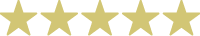 Five green-gold stars in a row.