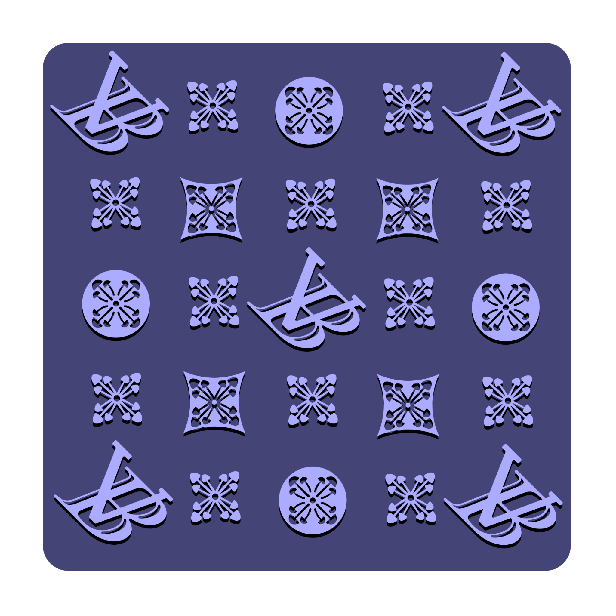 Bluey Vuitton Sticker