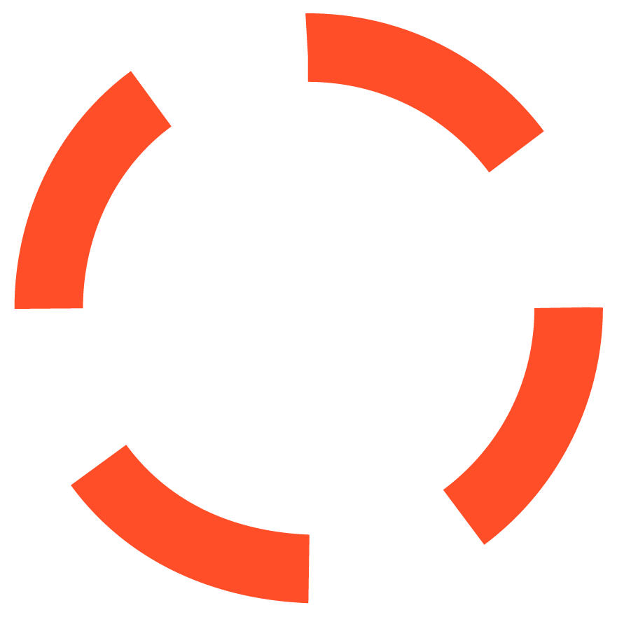 A Sol Sisters brand icon with orange segments set as a circle.