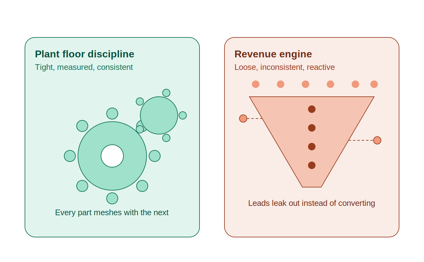 The System That Helped Manufacturers Survive May Not Be the System That Helps Them Scale