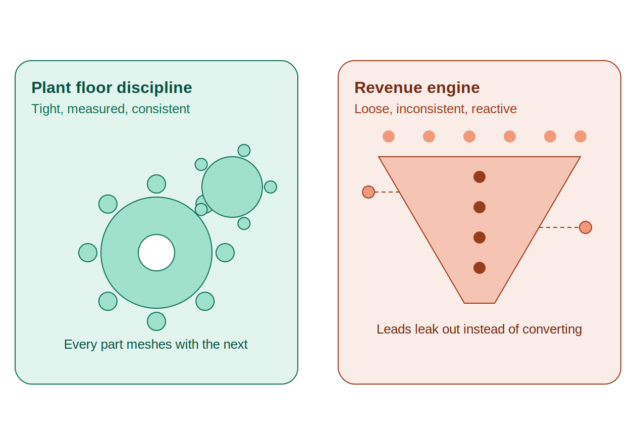 The System That Helped Manufacturers Survive May Not Be the System That Helps Them Scale