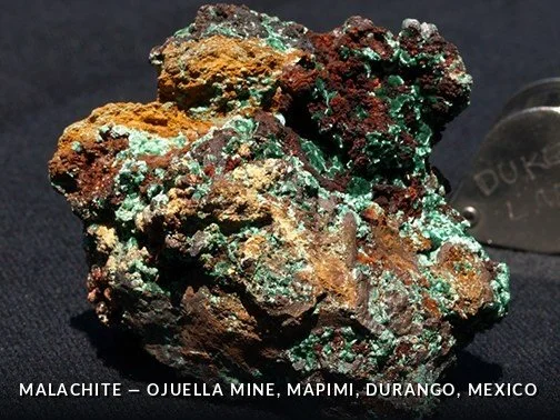 Malachite - OjuellaMine, Mapimi, Durango, Mexico.jpg