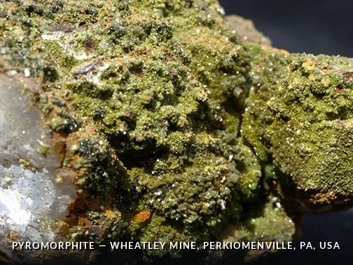 Pyromorphite - WheatleyMine, Perkiomenville, PA, USA.jpg