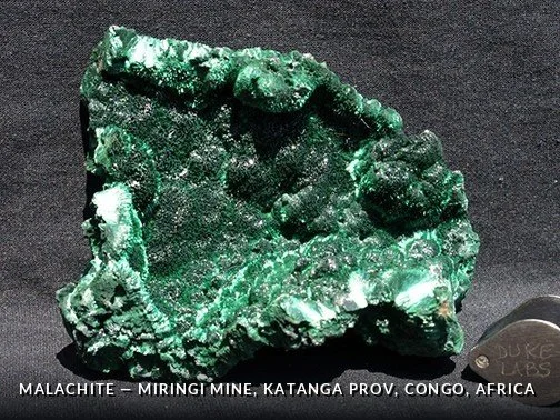 Malachite - Miringi Mine, KatangaProv, Congo, Africa.jpg