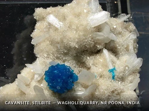 Cavansite, Stilbite - WagholiQuarry, nrPoona, India.jpg