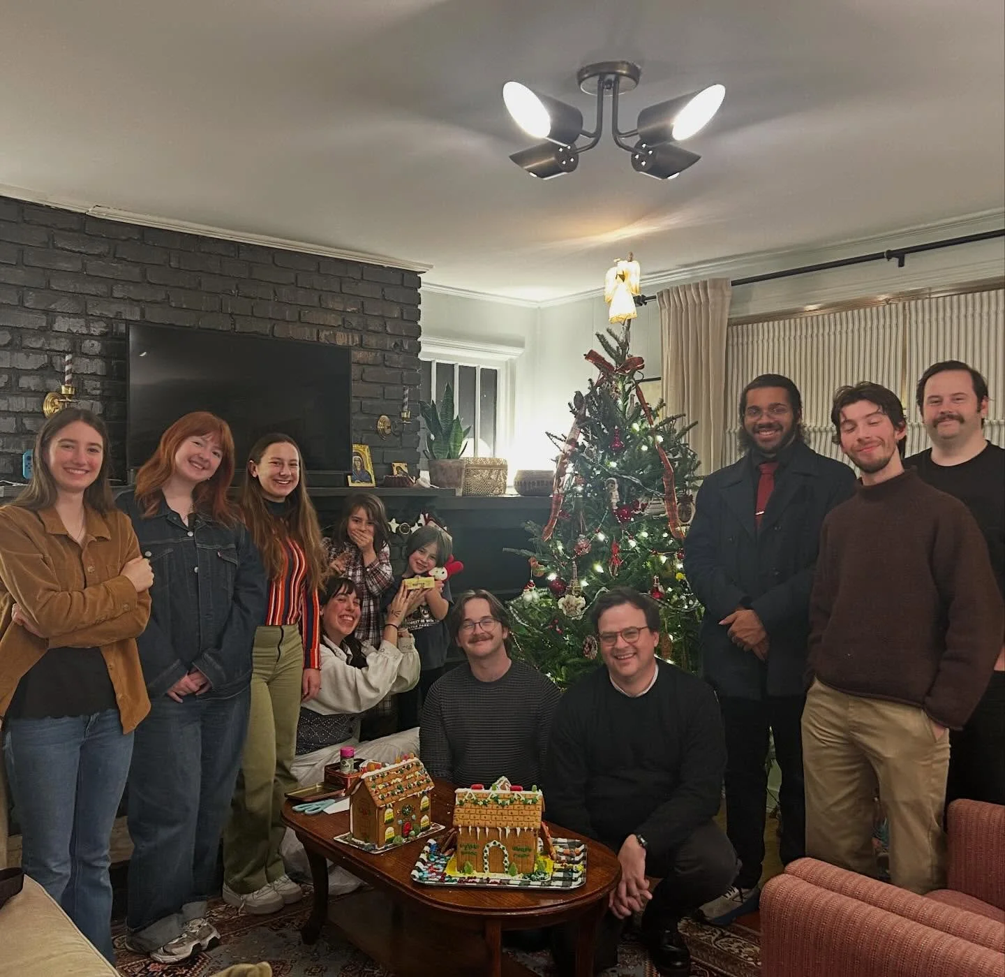 We had a great time with our gingerbread house competition! 
Project Canterbury wishes you a Merry Christmas, and we hope you have a good break. See you next semester!
