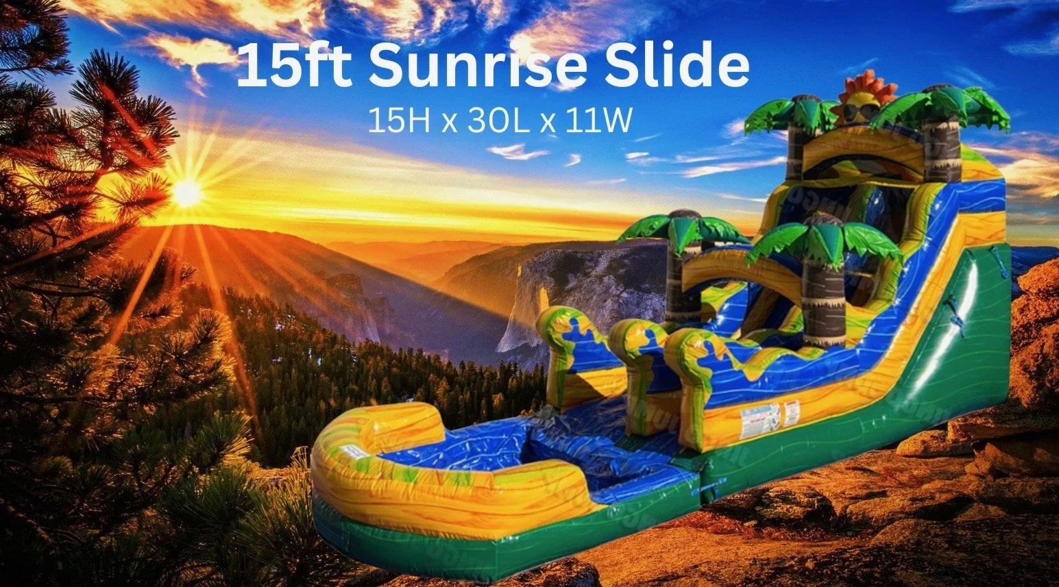 15ft Sunrise Slide
