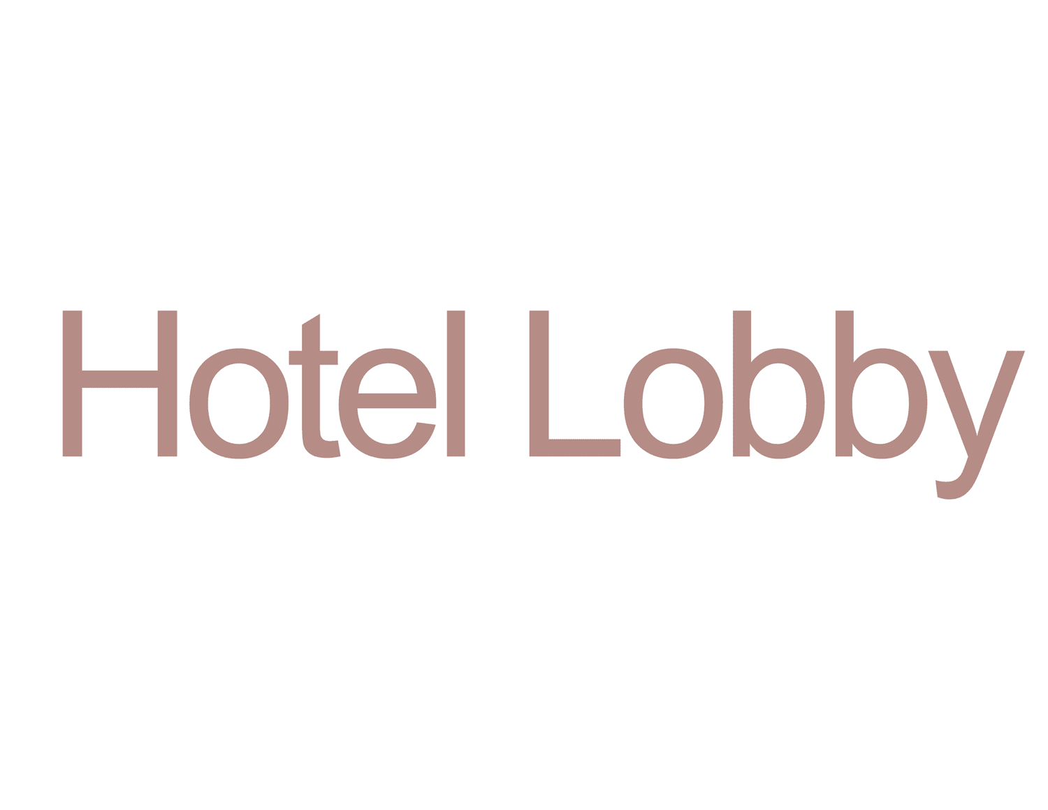 Hotel Lobby