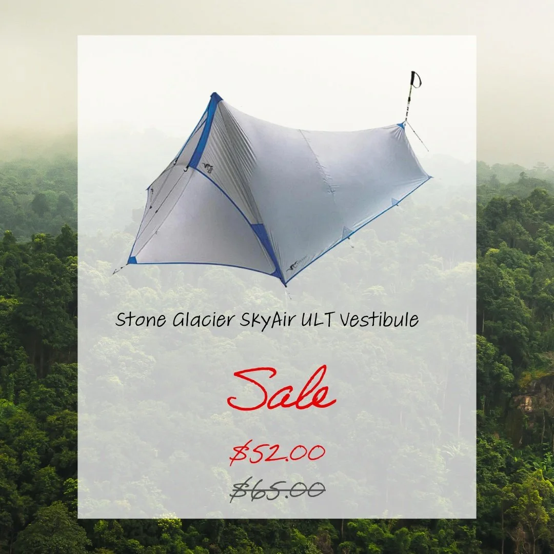 DEAL DROP 🔥 
Stone Glacier SkyAir ULT Vestibule &mdash; ultralight shelter expansion for serious backcountry hunters.

Upgrade your SkyAir ULT setup with added weather protection, secure gear storage, and a minimalist footprint built for high‑countr