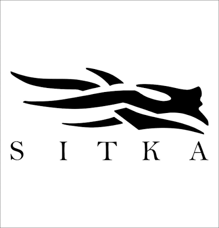 A black stylized lion's head with elongated flowing mane above the word "SITKA" in uppercase letters.