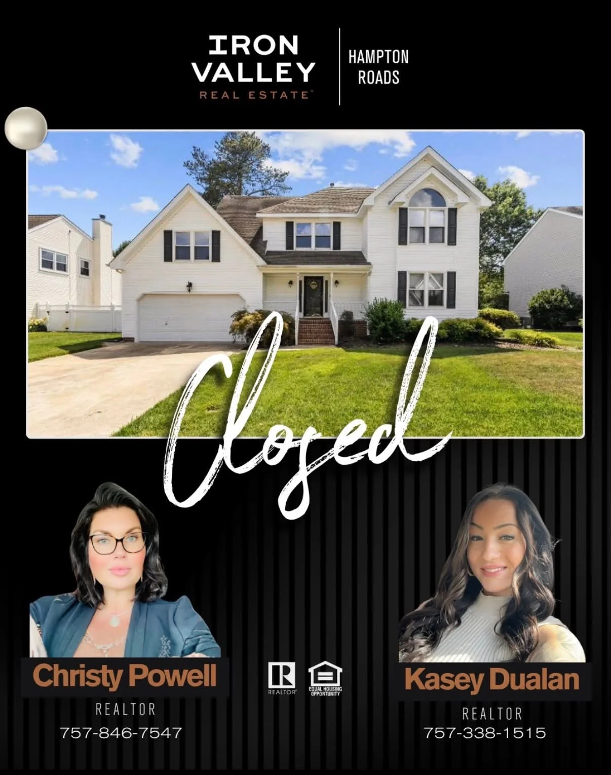 SOLD!! This one went quick! Congratulations to our seller! He walked away with over 200k in profit🎉 

#REALTORSwithRESULTS #JUSTCLOSED #IronValleyStrong #Realtor #VArealestate #SOLD