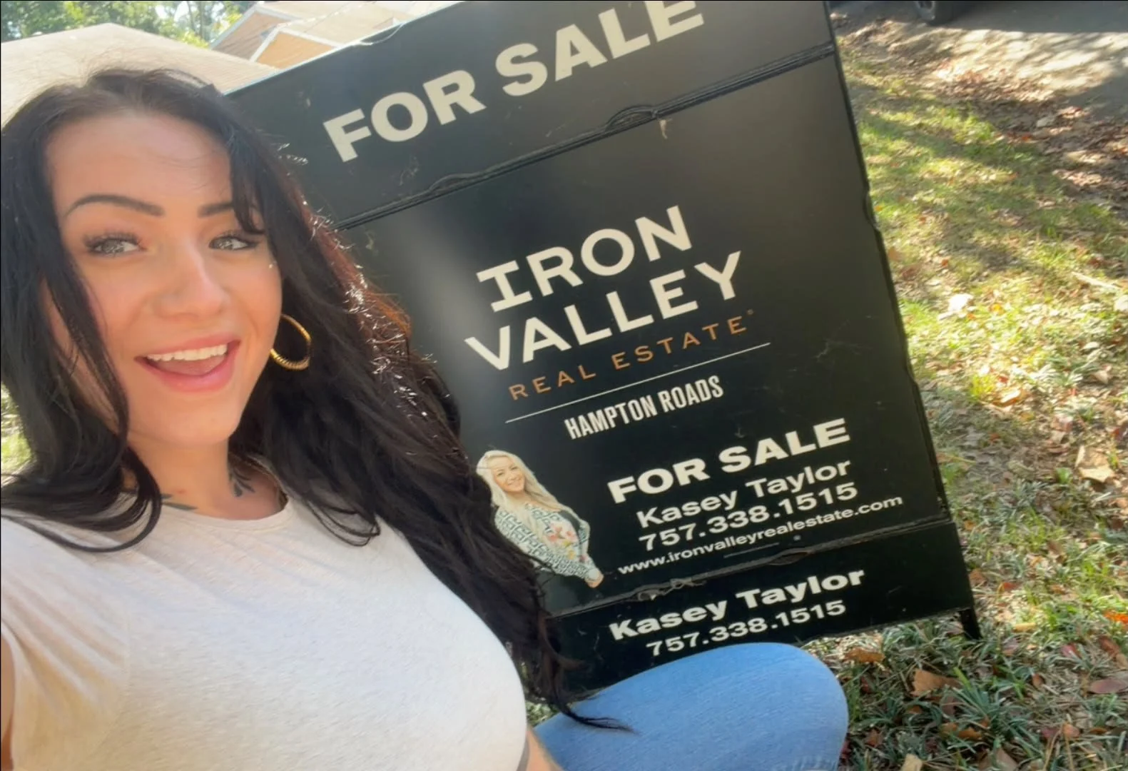 Need a Real Estate Agent? 🏡🔑

#IronValleyRealEstateHR #letstalkrealestate #BetterThanEverLiving 

Kasey Taylor Dualan,Realtor | Iron Valley Real Estate HR | LIC# 0225248090 (VA) | (757)338-1515 | kaseysellsrealestate@gmail.com | BetterThanEverLivin