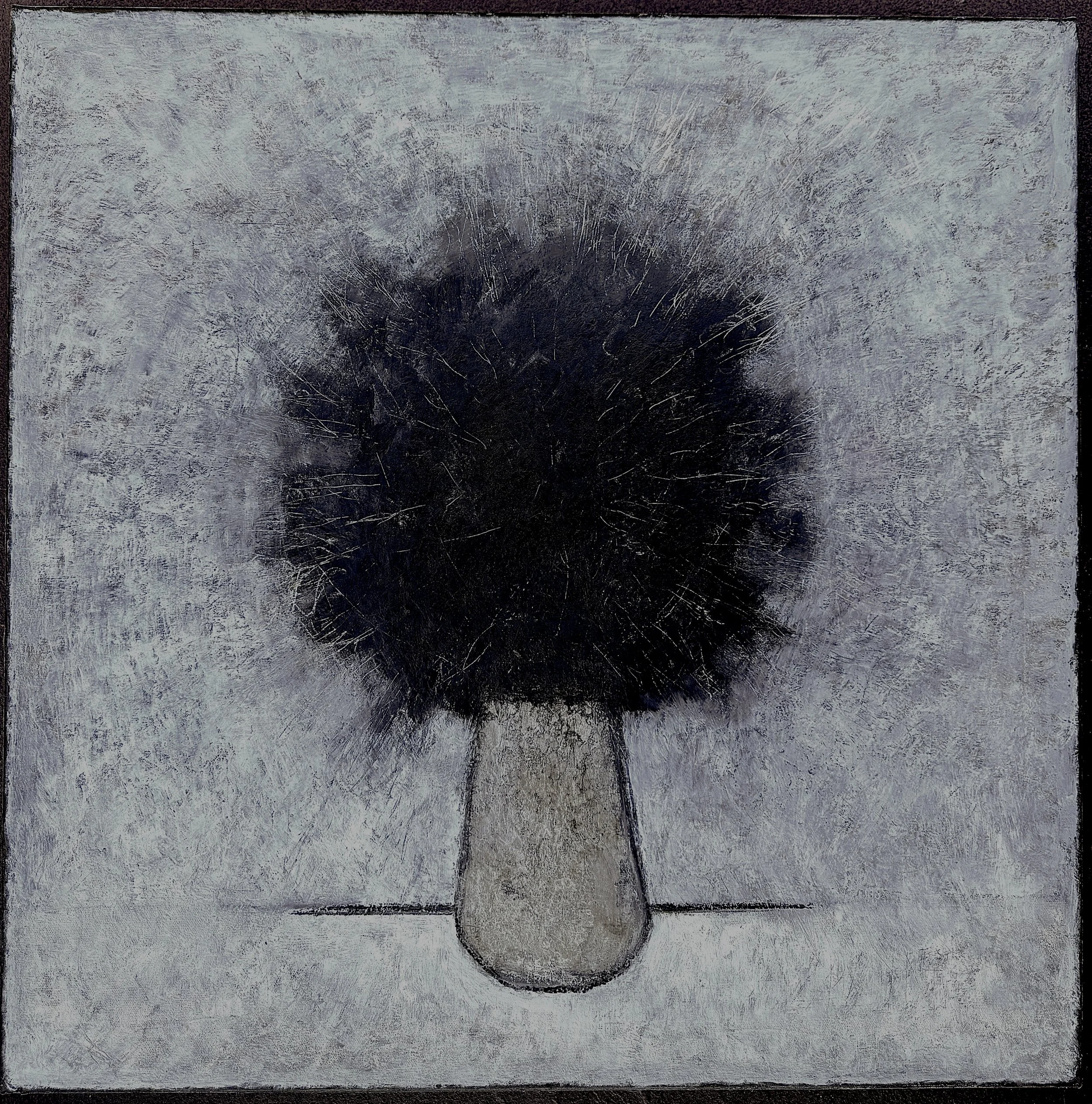  Singularity , 2026. Oil on canvas – 24" X 24" X 1.5"