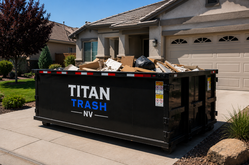 Residential dumpster rental