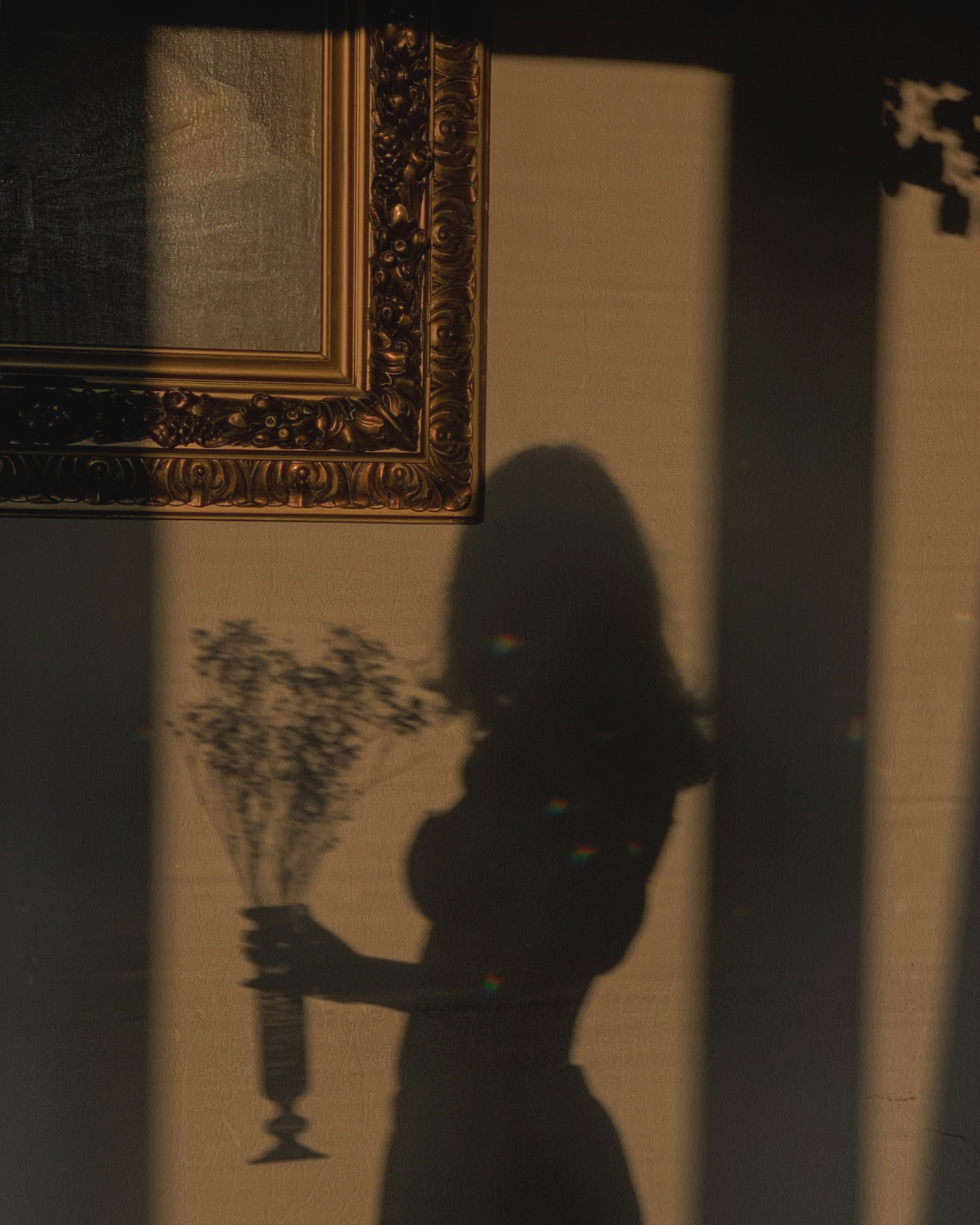 The Bride at the Stairwell