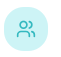 An icon of a person with a question mark inside a speech bubble