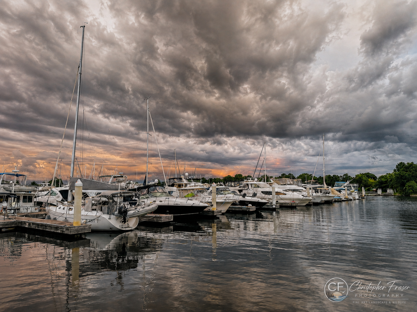 Stormlight Over the Harbor
