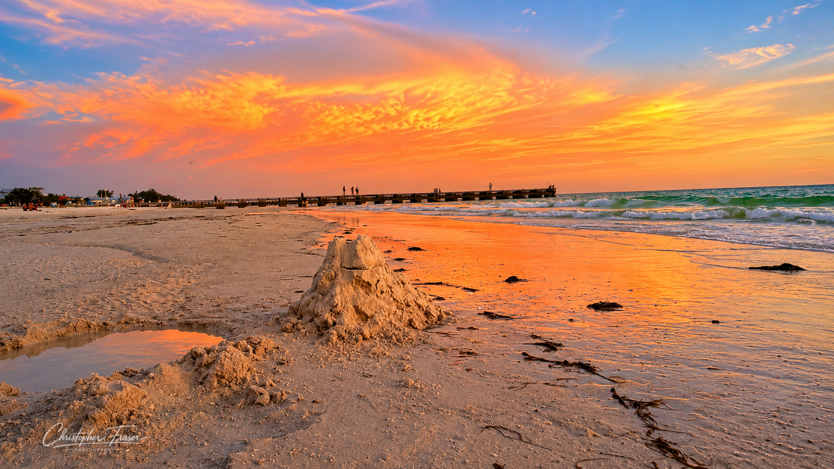Castles at Sunset