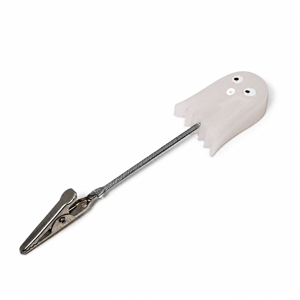 White ghost resin roach clip