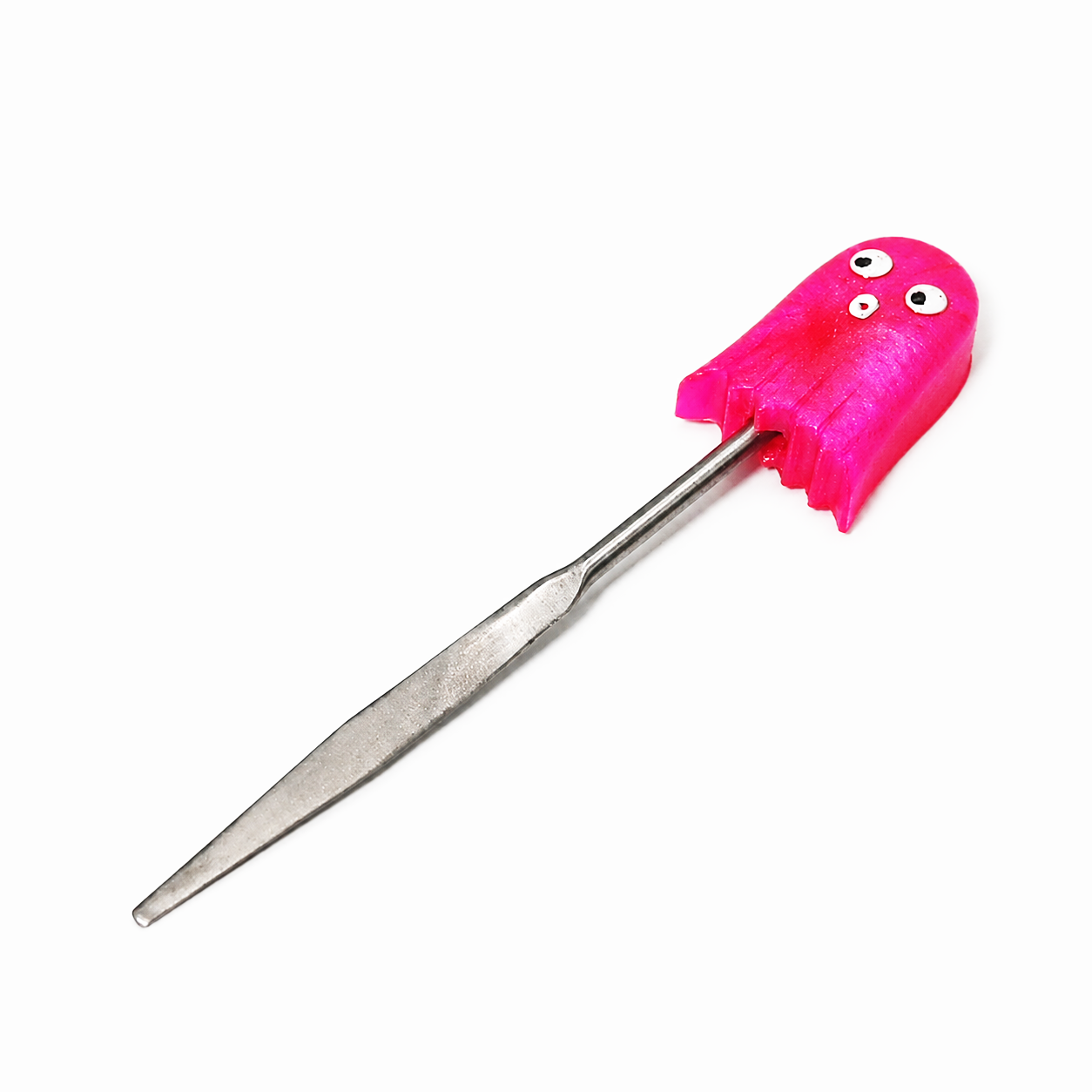 Pink  ghost resin dab tool