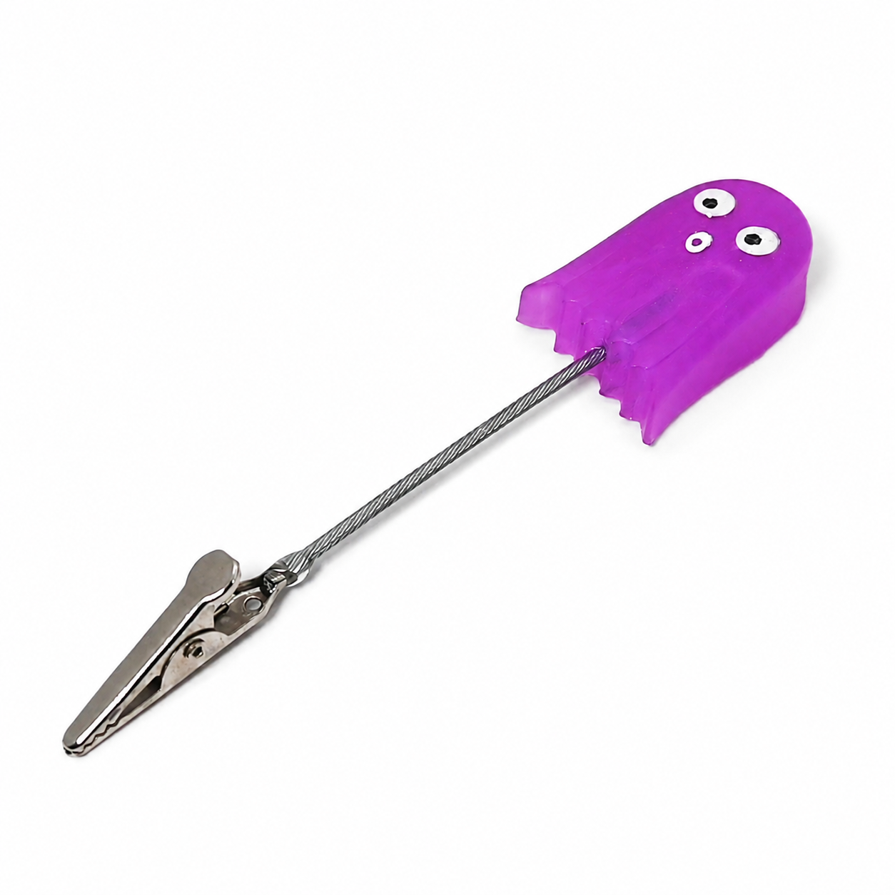Purple ghost resin roach clip