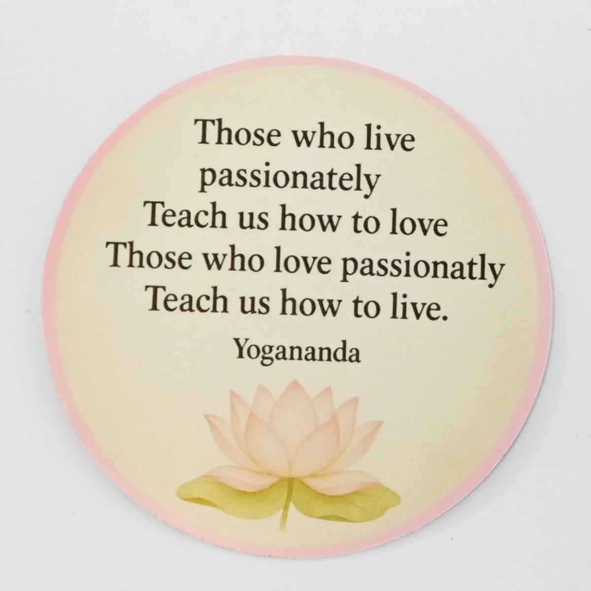 Yogananda sticker