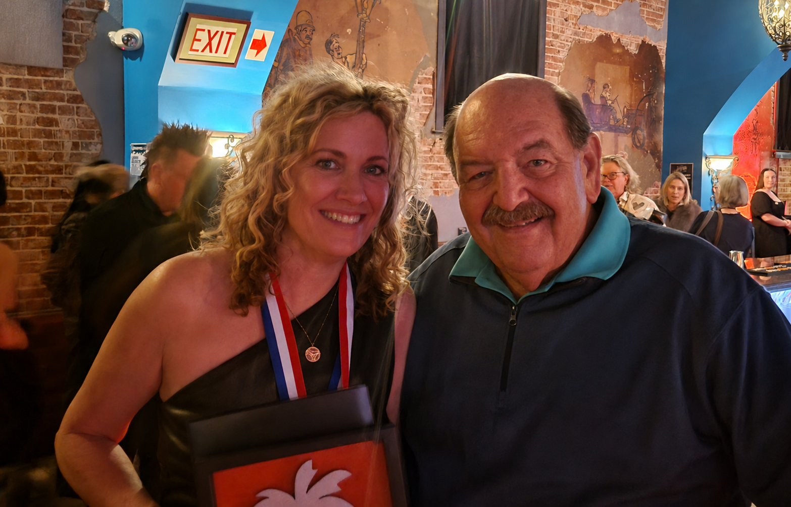 With Hermosa Person of the Year 2025 Liz Tyndorf