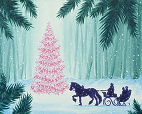 Sleigh Ride at Christmas
