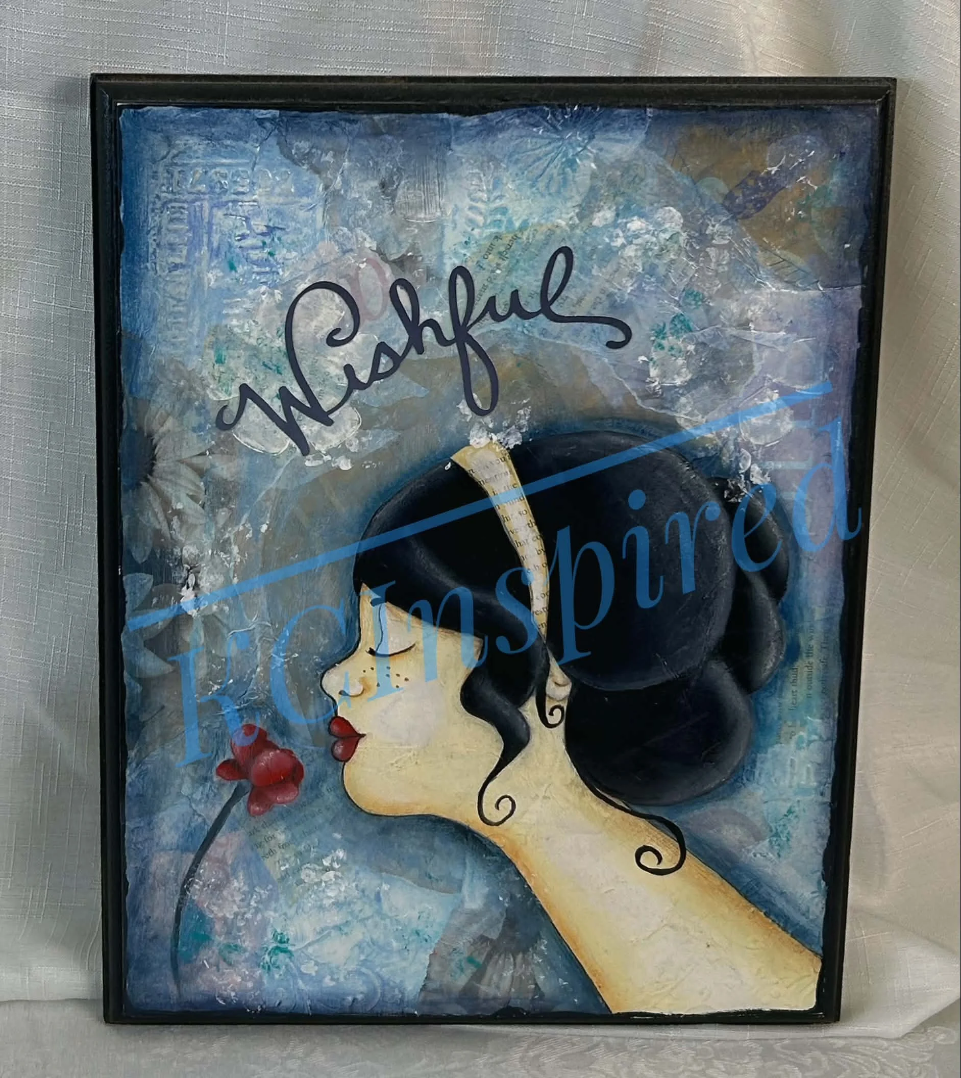 Wishful - Original Mixed Media Artwork