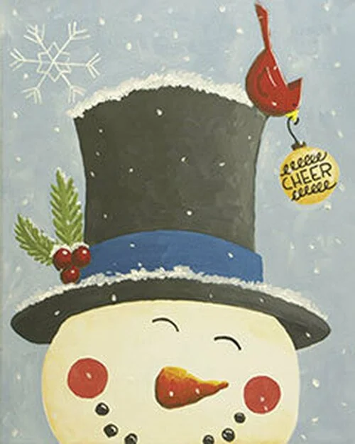 Snowman Happy