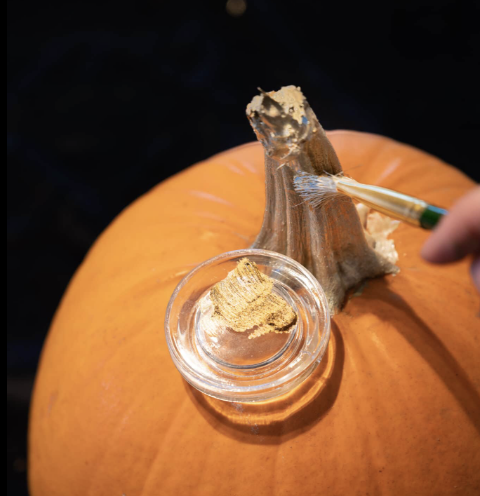 Gold Pumpkin Stems