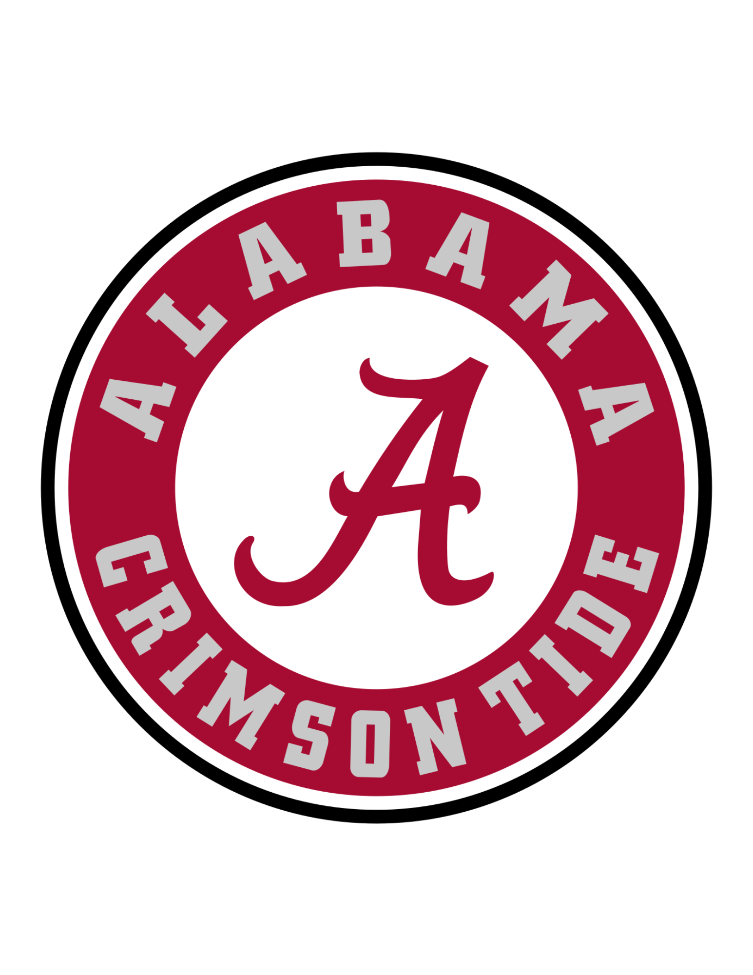 Alabama Crimson Tide (Cake Topper)